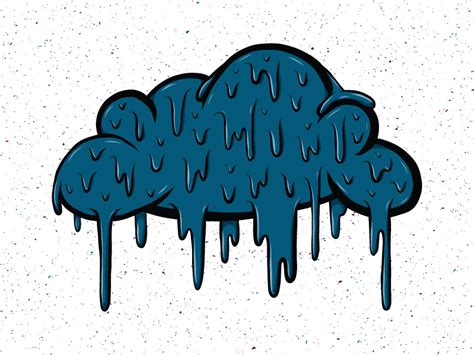 Drippy Cloud by Ernie Zielsdorf on Dribbble