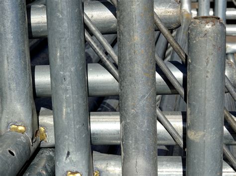 Abstract Aluminum Pipes Background Free Stock Photo - Public Domain Pictures