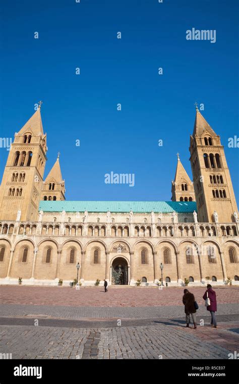 Pecs Cathedral, Pecs, Southern Transdanubia, Hungary Stock Photo - Alamy