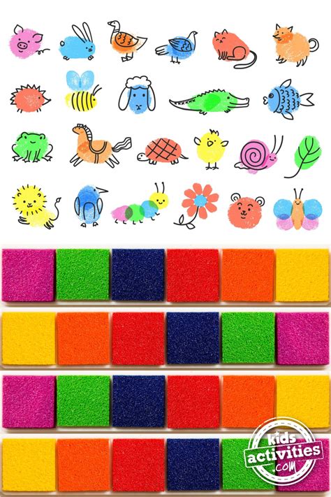 Easy Thumb Print Art Ideas for Kids |Kids Activities Blog