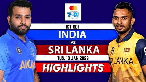 India vs Sri Lanka 1st Odi Highlights 2023 | IND vs SL 1st Odi Full ...