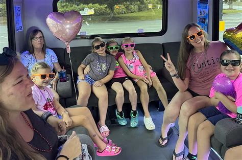 Kids Birthday Party Bus Rental in Helen, Georgia | Groovy Buses