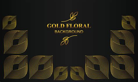 elegant gold floral background with floral and leaf ornament 29760951 ...