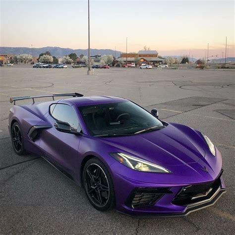 Polubienia: 4,375, komentarze: 25 – Cars247 (@cars247) na Instagramie: „Purple 2020 C8 😈 Swipe ...