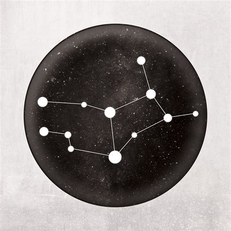 Virgo Constellation Art Print - Zodiac Constellations - Touch of Modern