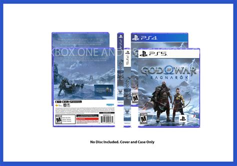 CUSTM REPLACEMENT CASE NO DISC God of War Ragnarok NO DISC PS4 PS5 | eBay