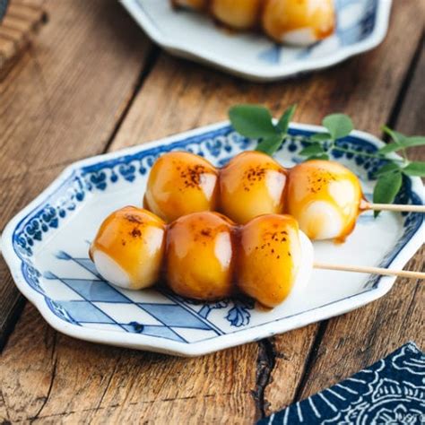 Mitarashi Dango みたらし団子 • Just One Cookbook