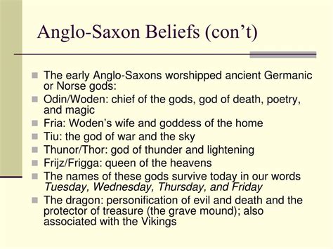 PPT - Anglo-Saxon Period PowerPoint Presentation, free download - ID:6128094