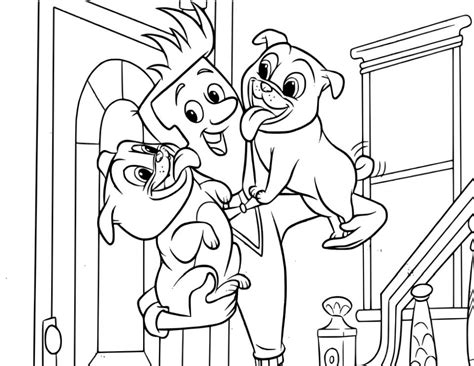 Get This Puppy Dog Pals Coloring Pages for Kids 4frt