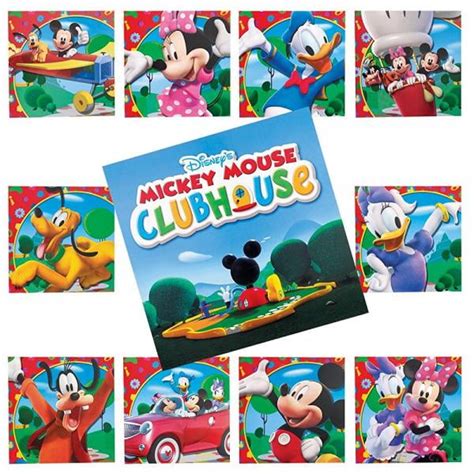 Mickey Mouse Clubhouse Memory Matching Game (1ct) - Walmart.com ...