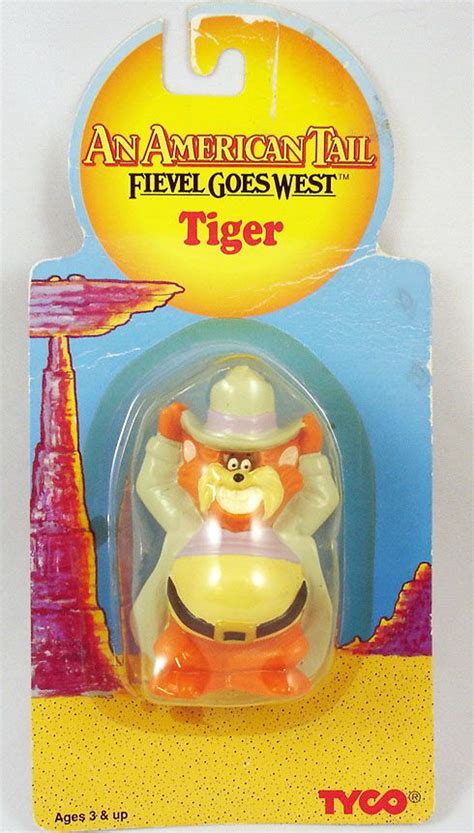 An American Tail : Fievel Goes West - Tyco - Tiger (mint on card)