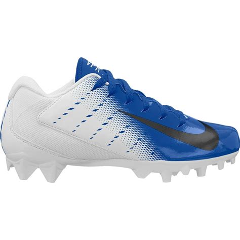 Nike - Nike Kids' Vapor Varsity 3 Football Cleats White/Blue 2.5 ...