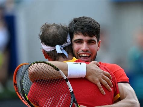 Rafael Nadal/Carlos Alcaraz Highlights, Tennis Males's Doubles Paris ...