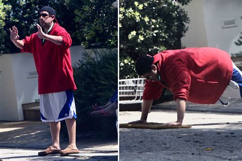 Adam Sandler does pushups and more star snaps | Page Six