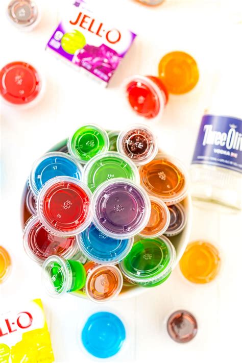 How To Make Jello Shots Recipe - Sugar and Soul