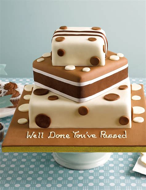 Chocolate Present Stack Cake | M&S | How to stack cakes, Personalised ...