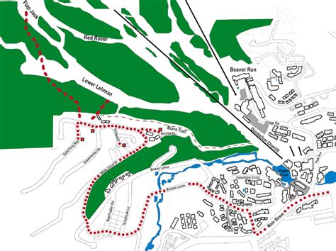 Breckenridge Lodging Map of Marriott - Columbine Condominiums, Breckenridge Main Street Station ...