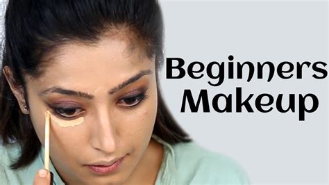 Step by Step Makeup Tutorial for Beginners - शुरुआत के लिए मेकअप ट्यूटोरियल - YouTube