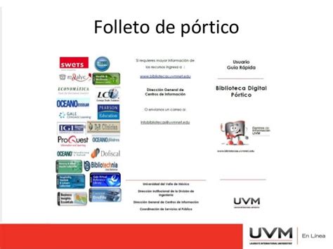 Manual portico uvm