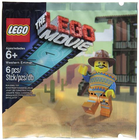 Lego Western Emmet The Lego Movie Exclusive Figure 5002204 - Walmart.com - Walmart.com