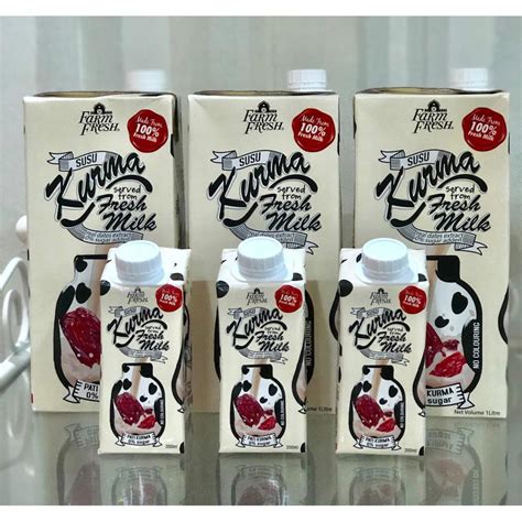 SUSU KURMA UHT FARM FRESH [ 200 ml ] | Shopee Malaysia