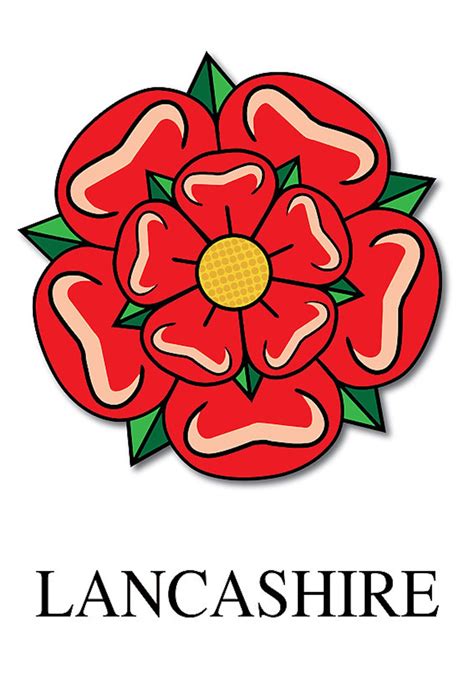 Lancashire Red Rose Vinyl Banner | Etsy