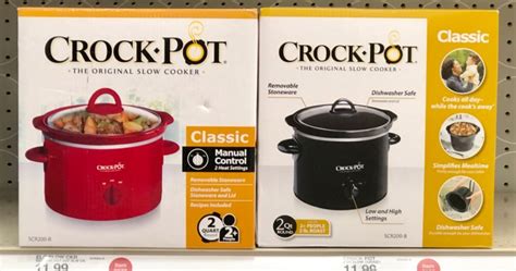 Crock-Pot 2-Quart Slow Cooker Only $7.99 at Target.com