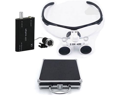 Dental Magnifying Loupes with Led Light - Dentalmart