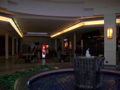 a fountain in the middle of a lobby