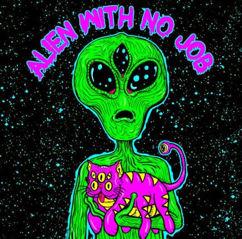 Illuminati Drawing : Trippy Alien Psychedelic Aliens Aesthetic Drawings Space Dope Cool Grunge ...