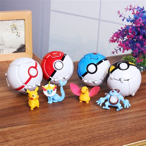 Action Figure Cartoon Kawaii Cute Amazing Pocket Toy Pokemon Ball – Alexnld.com