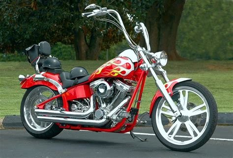 Harley-Davidson chopper, una de las motos custom más conocidas