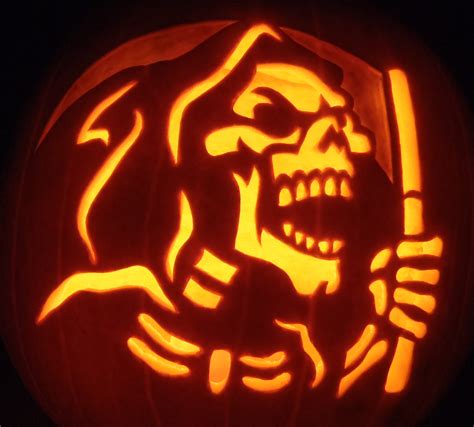 Grim Reaper Pumpkin by johwee on DeviantArt