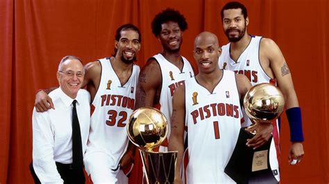 The 2004 Detroit Pistons Are The Only Modern-Day Championship Team In The NBA Without A Single ...