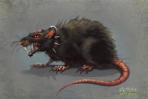 Azada - Evil Rat by Okha on deviantART | Cartoon rat, Animal sketches, Character art