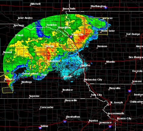 Interactive Hail Maps - Hail Map for Columbus, NE