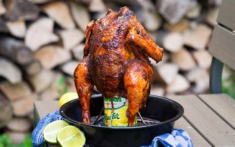 Big Green Egg | Beer can chicken