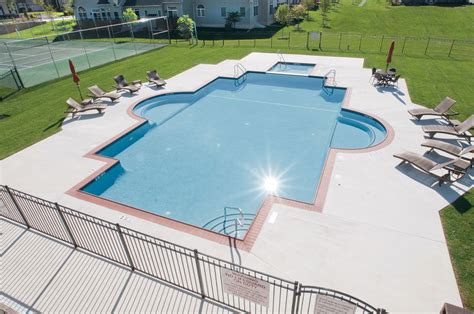 Montgomery Walk Clubhouse Pool by David Cutler Group in Montgomery Township, Montgomery County, PA.