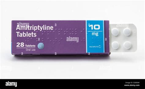 Amitriptyline, a Tricyclic antidepressant drug. Now often given at lower doses for relief of ...