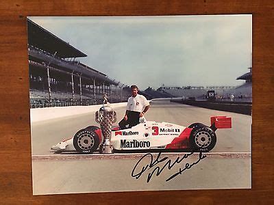 Rick Mears Signed Indy 500 Indianapolis 8 X 10 Photo Autographed 1991 ...