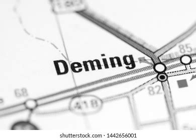 Deming New Mexico Usa On Map Stock Photo 1442656001 | Shutterstock