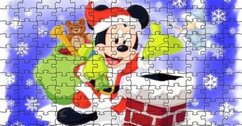 Mickey Mouse Santa | Puzzle Games