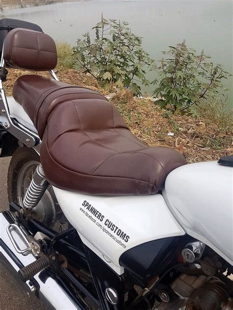 Comfortable Touring Seat for Bajaj Avenger Series by Spanners Customs ...