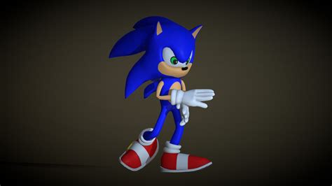 Sonic the Hedgehog - Download Free 3D model by a.shevchuk (@alex ...