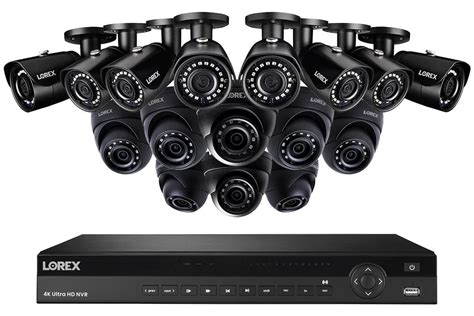 Lorex HDIP1688DW 2K IP Security Camera System with 16 Color Night Vision Cameras and 16-Channel ...