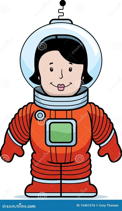 Woman Astronaut Royalty Free Stock Image - Image: 12461576