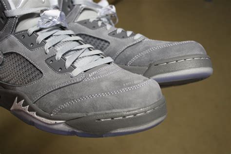 ShoeAffliction: AIR JORDAN 5 RETRO WOLF GREY