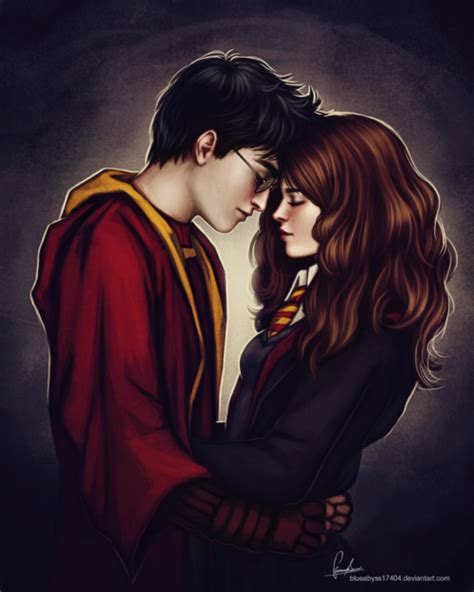 Harry Potter And Hermione Granger Fan Art