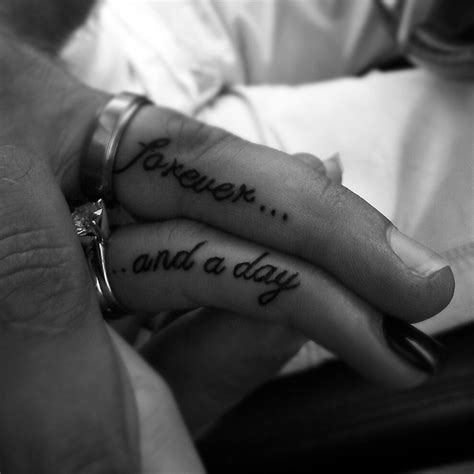 Mine and my husbands tattoos :) | Husband tattoo, Tattoos, Tattoo quotes