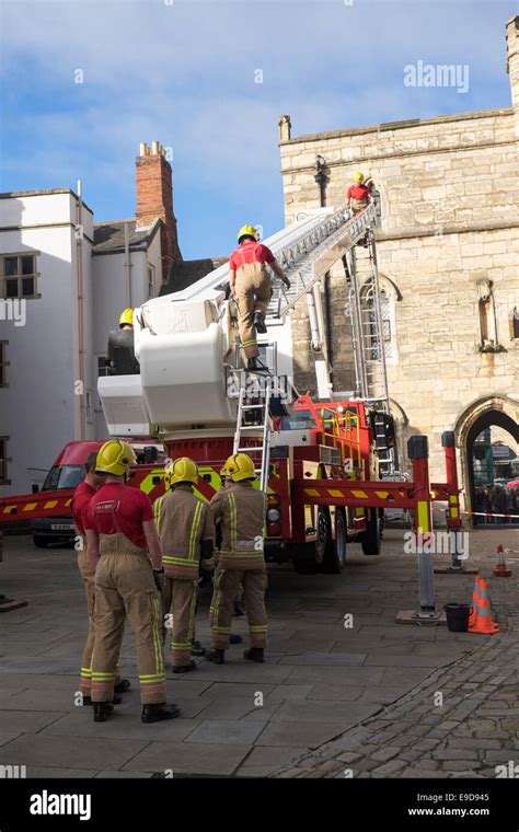 Lincolnshire Fire And Rescue Stock Photo - Alamy